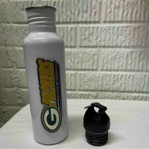 Green Bay Packers Insulated Stainless Steel Bottle with Carabiner Clip